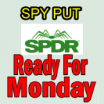 SPY PUT Getting Ready For Monday