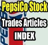 PepsiCo Stock Trades Articles Index