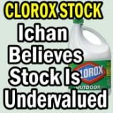 Clorox Stock - Carl Ichan Believes Stock Undervalued