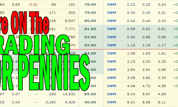 More On The Trading For Pennies Strategy