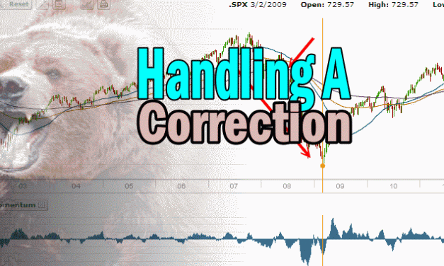 Market Direction – How I Handle A Correction