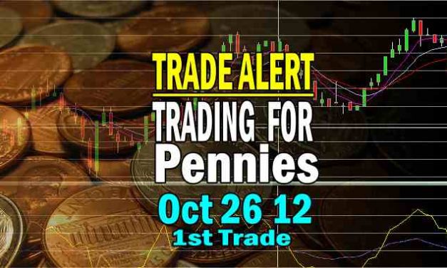 IWM Trading For Pennies Strategy Trade Oct 26 2012 – Exited Too Early