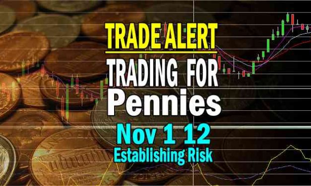 IWM Trading For Pennies Strategy Trade Nov 1 2012 – Establishing Risk