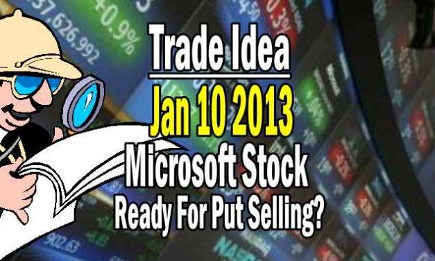 Microsoft Stock Downgrade – Is It A Put Selling Opportunity?
