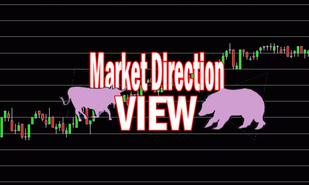 Market Direction Candlestick View For Jan 8 2013