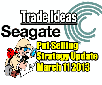 Trade Ideas – Seagate Stock Profits Continue Through Put Selling