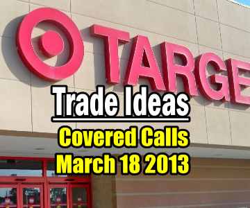 Trade Ideas For March 18 2013 – Target Stock (TGT)