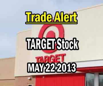 Trade Alert – Target Stock (TGT) and Strategy for May 22 2013