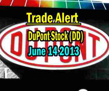 Trade Alert – DUPONT STOCK (DD) June 14 2013