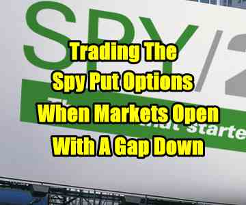 Spy Put Options For When Markets Open With A Gap Down