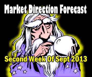 Market Direction Forecast For 2nd Week Sep 2013