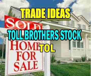 Trade Ideas – Toll Brothers Stock (TOL) – Nice Support Could Mean Easy Profit