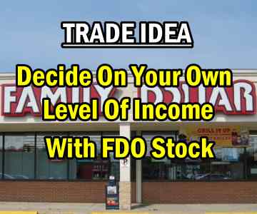 Trade Ideas – Family Dollar Stock Allows Investors To Control Monthly Income Earned – Oct 23 2013