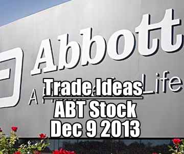 Trade Ideas For Dec 9 2013 on Abbott Labs Stock