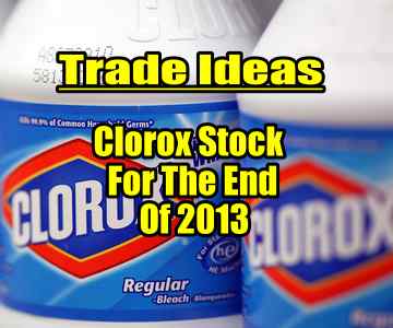 Trade Ideas – Clorox Stock (CLX) For the End of 2013