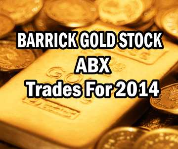 Barrick Gold Stock (ABX) Trades For 2014