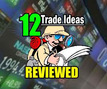 12 Trade Ideas Reviewed for March 19 2014 Before The Markets Open