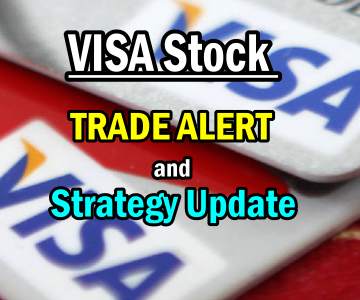 Trade Alert –  VISA Stock (V) – Enjoying The 4 for 1 Split – March 19 2015