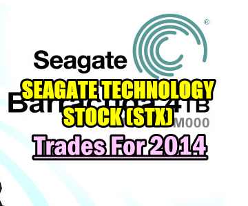Seagate Stock (STX) Trades For 2014