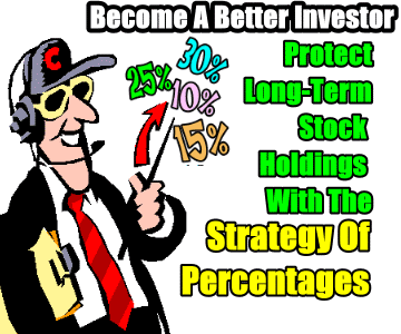 Protect Long-Term Stock Holdings Against Severe Downturns With The Strategy Of Percentages – Become A Better Investor