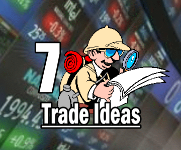7 Trade Ideas For Profiting on Wed April 27 2016