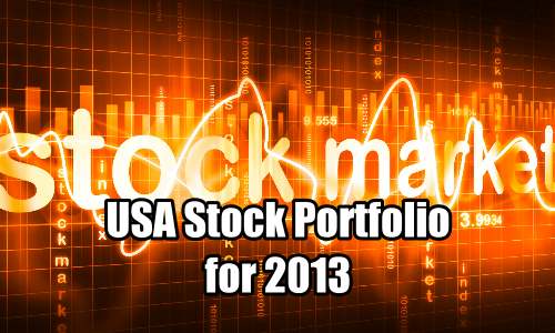USA Stock Portfolio For 2013 – Return 57.8%