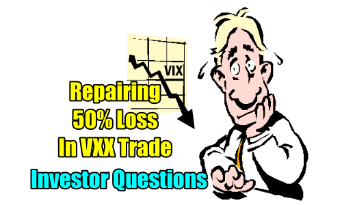 Investor Questions: Repairing 50% Loss In VXX Trade
