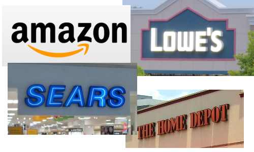 Amazon Clobbers Lowes and Home Depot With Sears Deal – Adjusting My Trades – July 20 2017