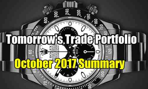Tomorrow’s Trade Portfolio – Oct 2017 Summary