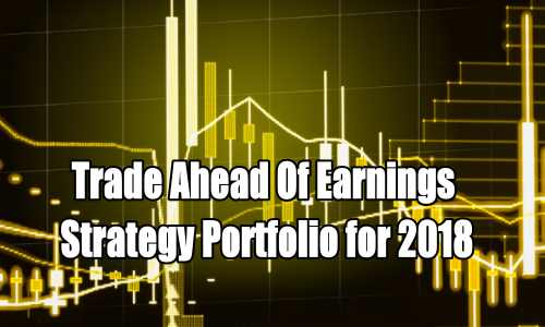 Trade Ahead Of Earnings Strategy Portfolio – 2018 Summary