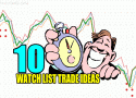 10 Watch List Trade Ideas