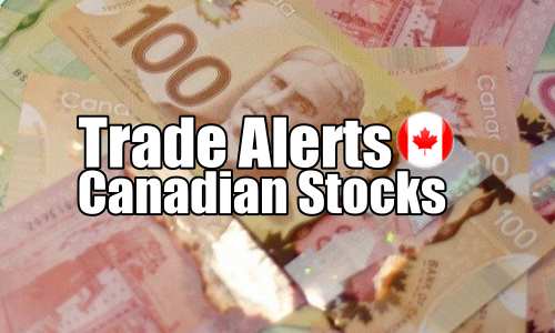 Canadian Stocks – 2nd Trade Alert and Idea for Jan 10 2022