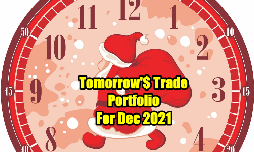 Tomorrow’s Trade Portfolio Ideas for Mon Dec 6 2021