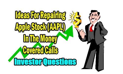 Repairing In The Money Apple Stock Covered Calls