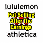 Put Selling after the earnings