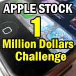 Apple Stock one million dollars challenge