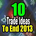 10 Trade Ideas For The End of 2013