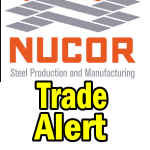 Nucor Stock trade alert