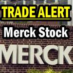 Merck stock trade alert