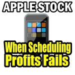 When Scheduling Profits Fails – Apple Stock Biweekly Put Selling Strategy Update