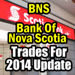 BNS Stock trades for 2014 updates
