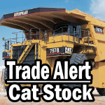 Caterpillar Stock (CAT) - Trade Alert Using Color Code System