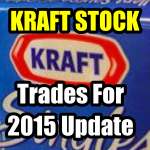 Kraft Foods Stock Trades For 2015 Update – Mar 25 2015