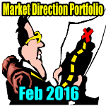 Market Direction Portfolio Trading Update For Feb 18 2016 at 2:00 PM
