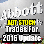 Abbott Labs Stock Trades for 2016 update