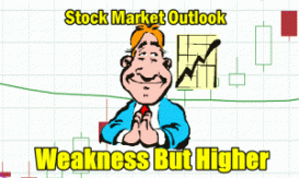 Stock Market Outlook - Weakness But Higher