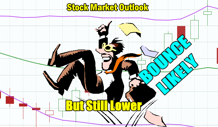 Stock Market Outlook - Bounce Likely But Lower