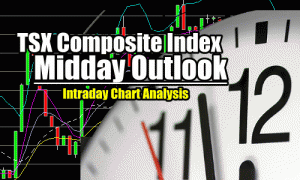 Midday - TSX Composite Index