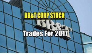 BB&T Stock Trades for 2017