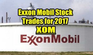 Exxon Mobil Stock trades for 2017